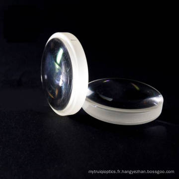 Lentille en verre optique plan convexe de 12 mm